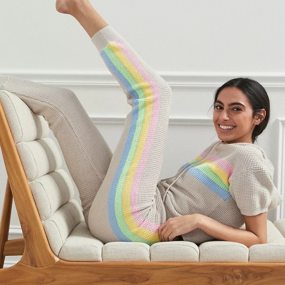 Anthropologie Pastel Rainbow Set